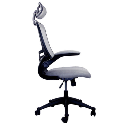 Mesh Executive Office Chair - Silver Gray