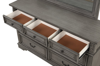 Elegant Gray Grace Dresser