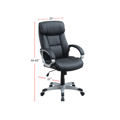 Ergo Flex Armrest Office Chair - Black