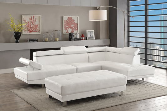 Riveredge Sectional Sofa -White