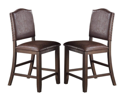 Mark Counter Height Dining Side Chair (Set of 2) - Espresso