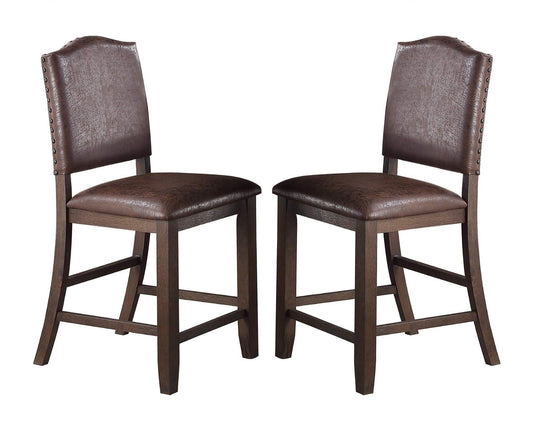 Mark Counter Height Dining Side Chair (Set of 2) - Espresso