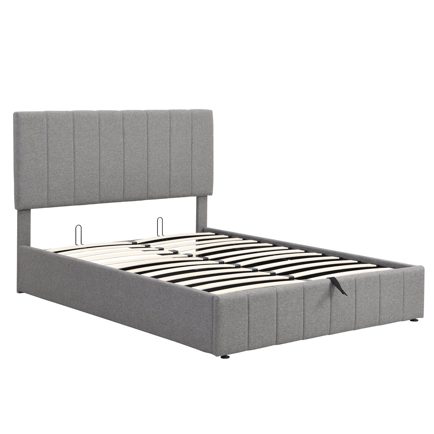 Shell Full Size Storage Bed w Hydraulic System - Gray