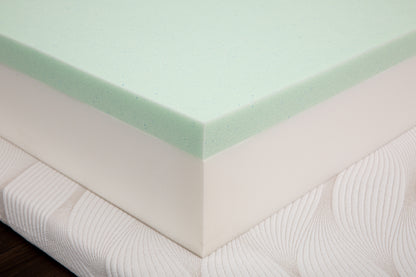 Eze Green Tea Infused Memory Foam 8" Mattress - Twin