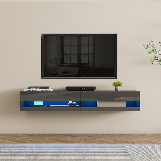 Vision 180 Wall Mounted Floating 80" TV Stand