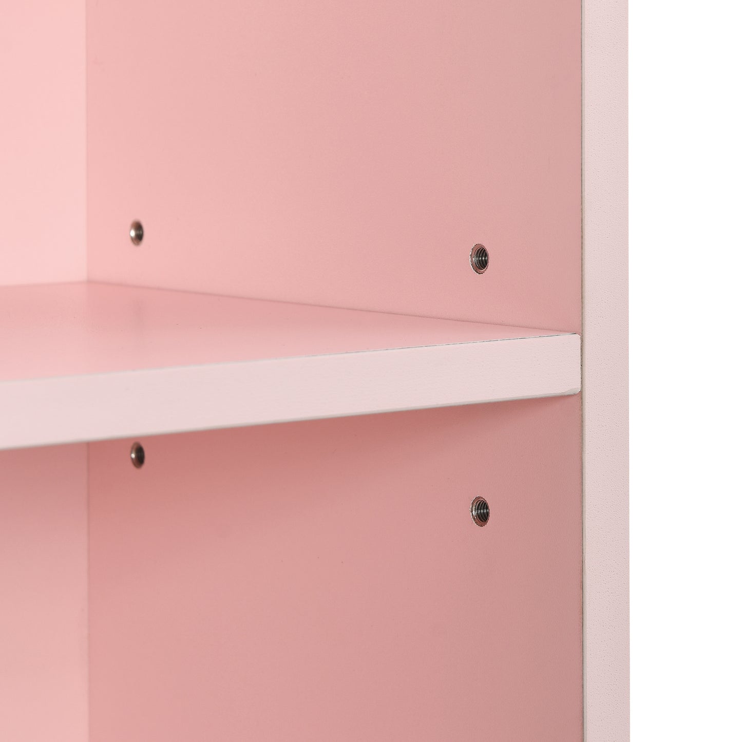 Slim Storage Cabinet - Pink