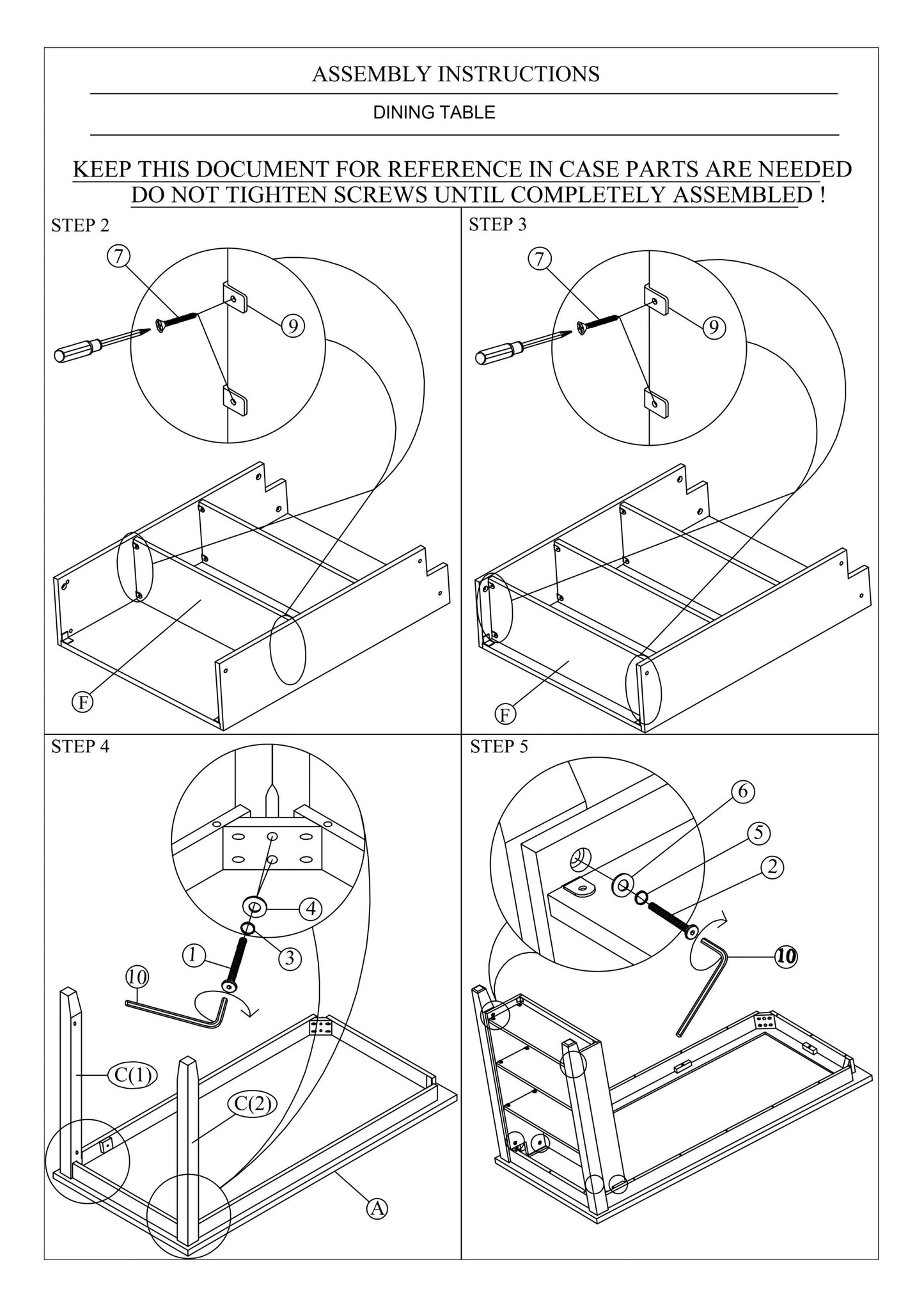 Elevate Dining Table