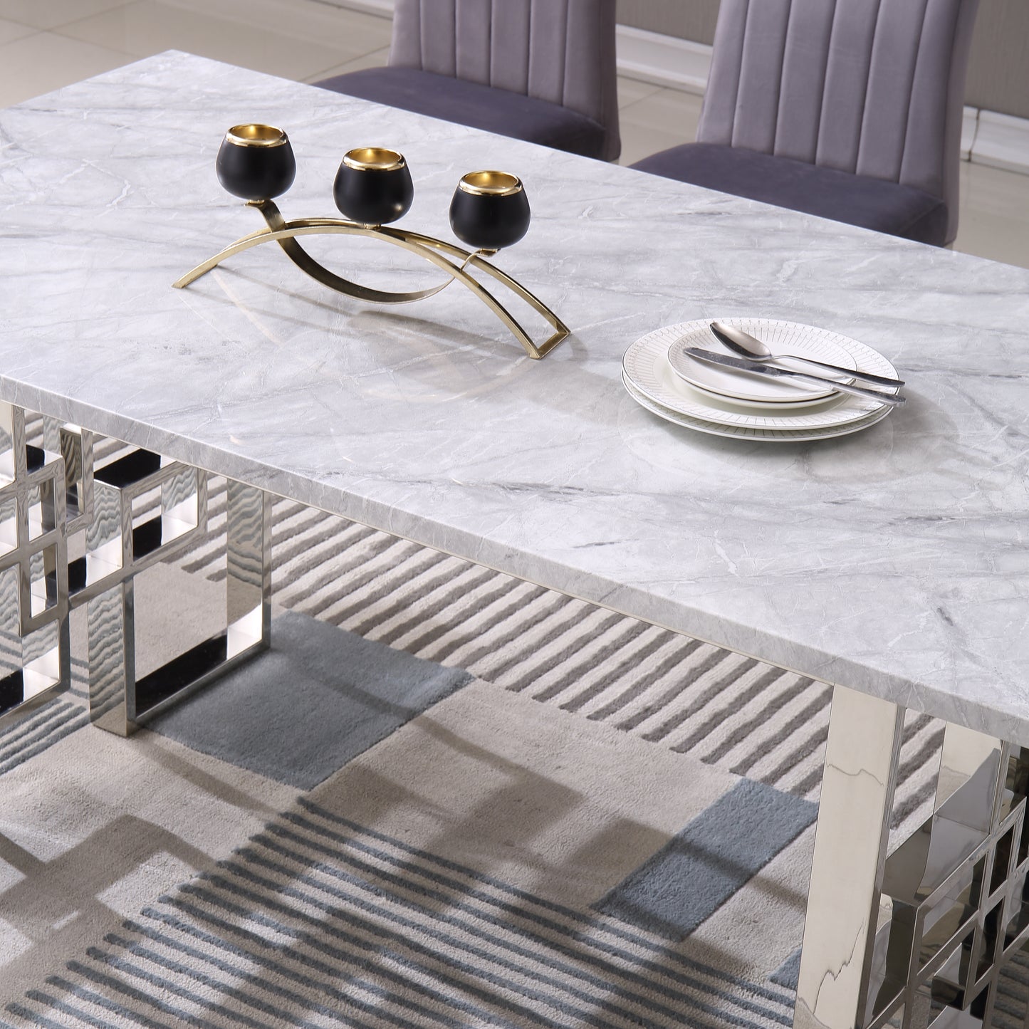 Elegance Marble Reflections Table