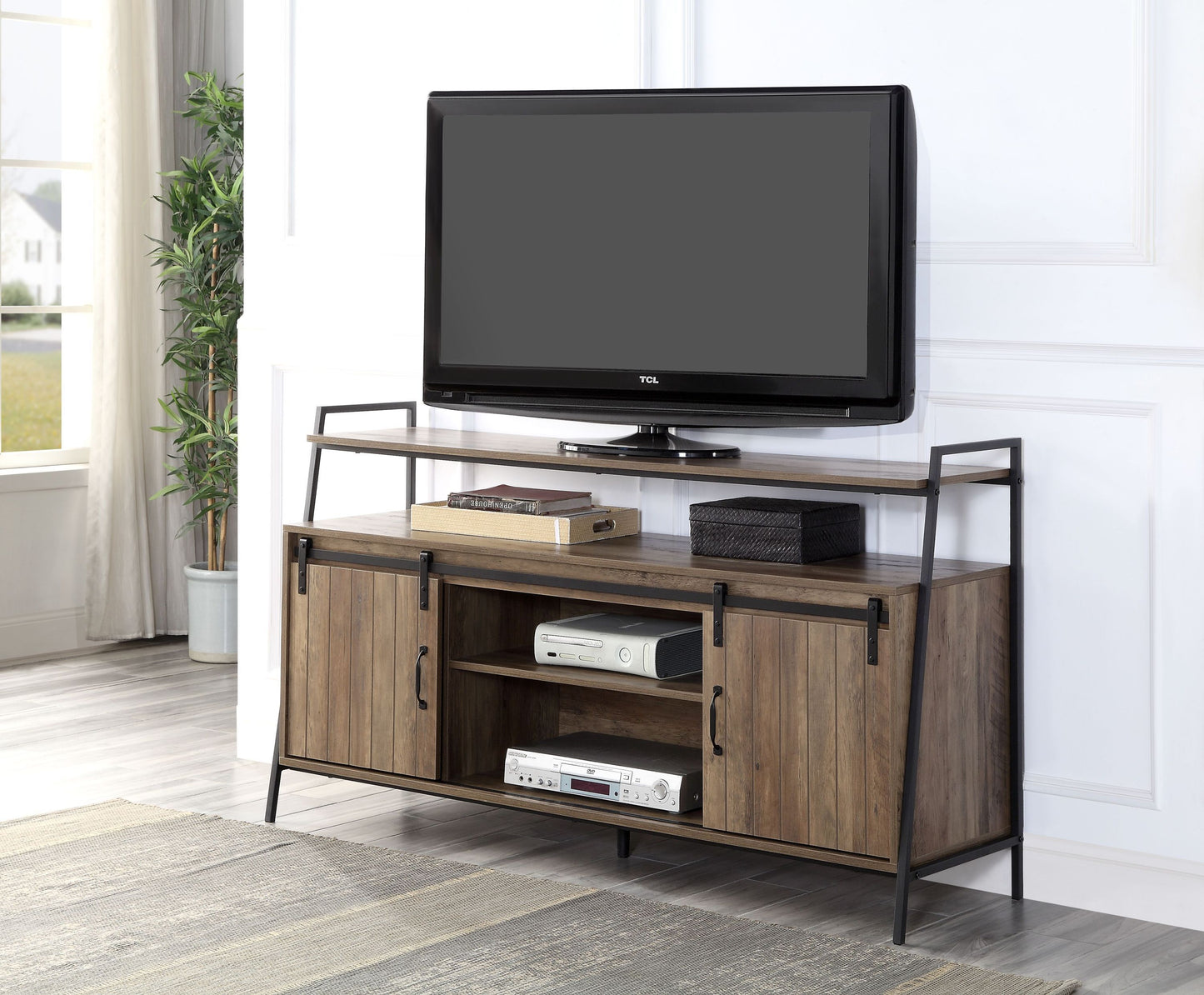 Rashawn TV Stand - Black