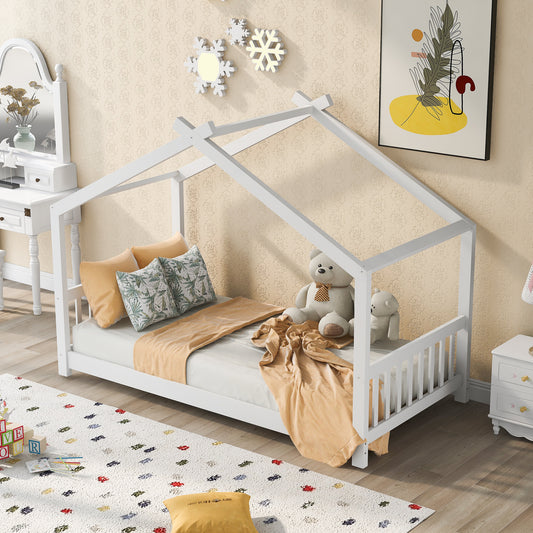 Dream Haven Twin House Bed