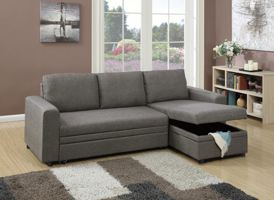 Andersen Convertible Sectional Sofa - Black