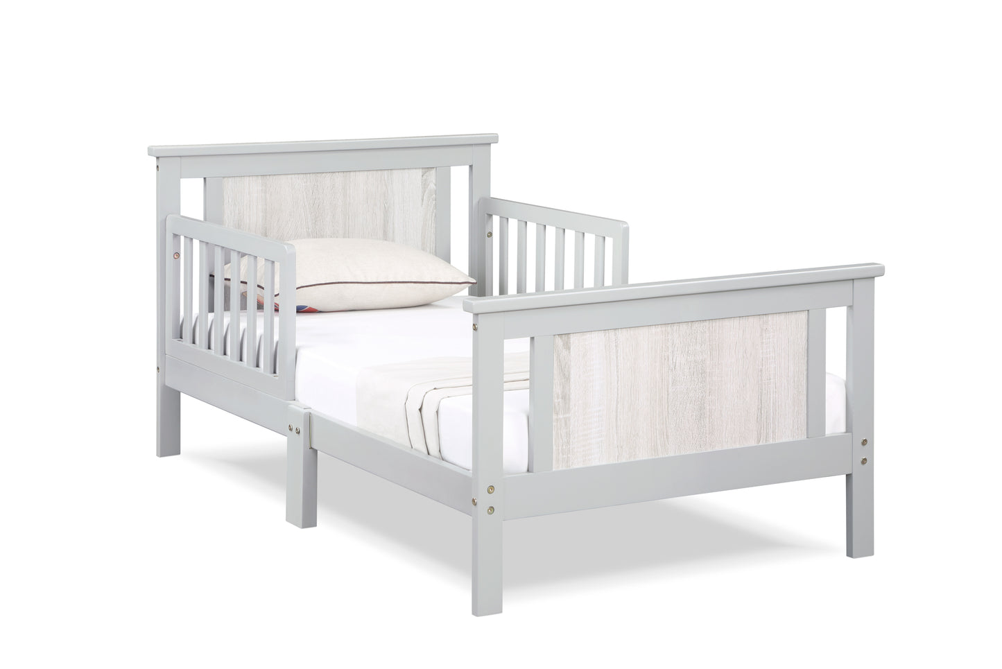 Connelly Reversible Panel Toddler Bed - Gray