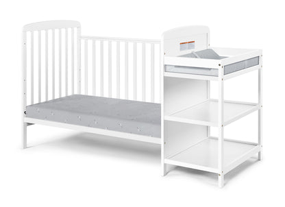 Dreams 3-in-1 Convertible Crib and Changer Combo