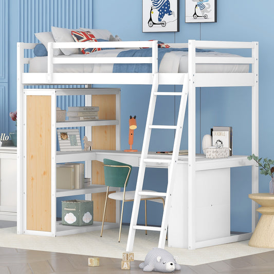 Galactic Twin Loft Bed