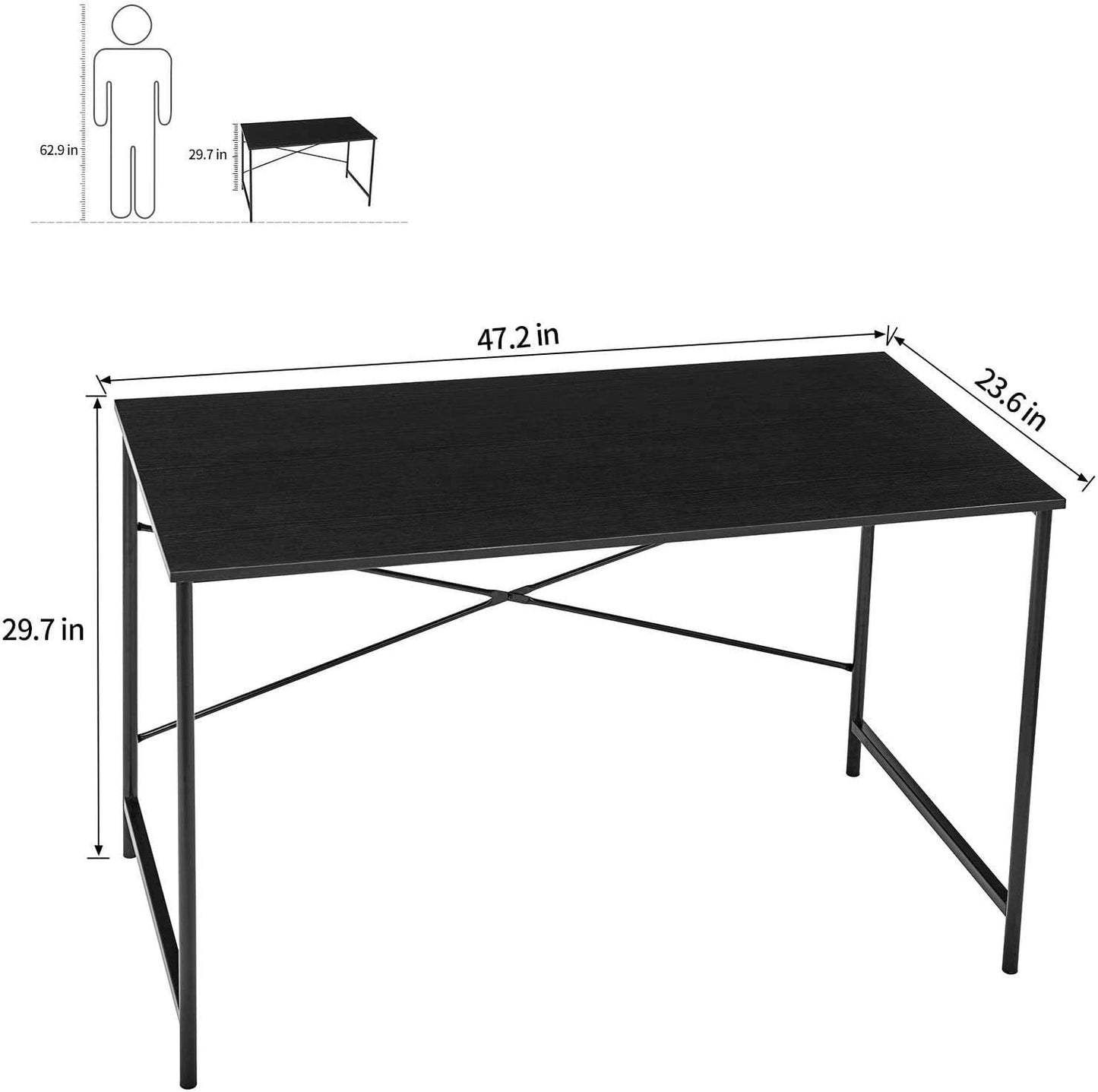 Noir Writing Desk