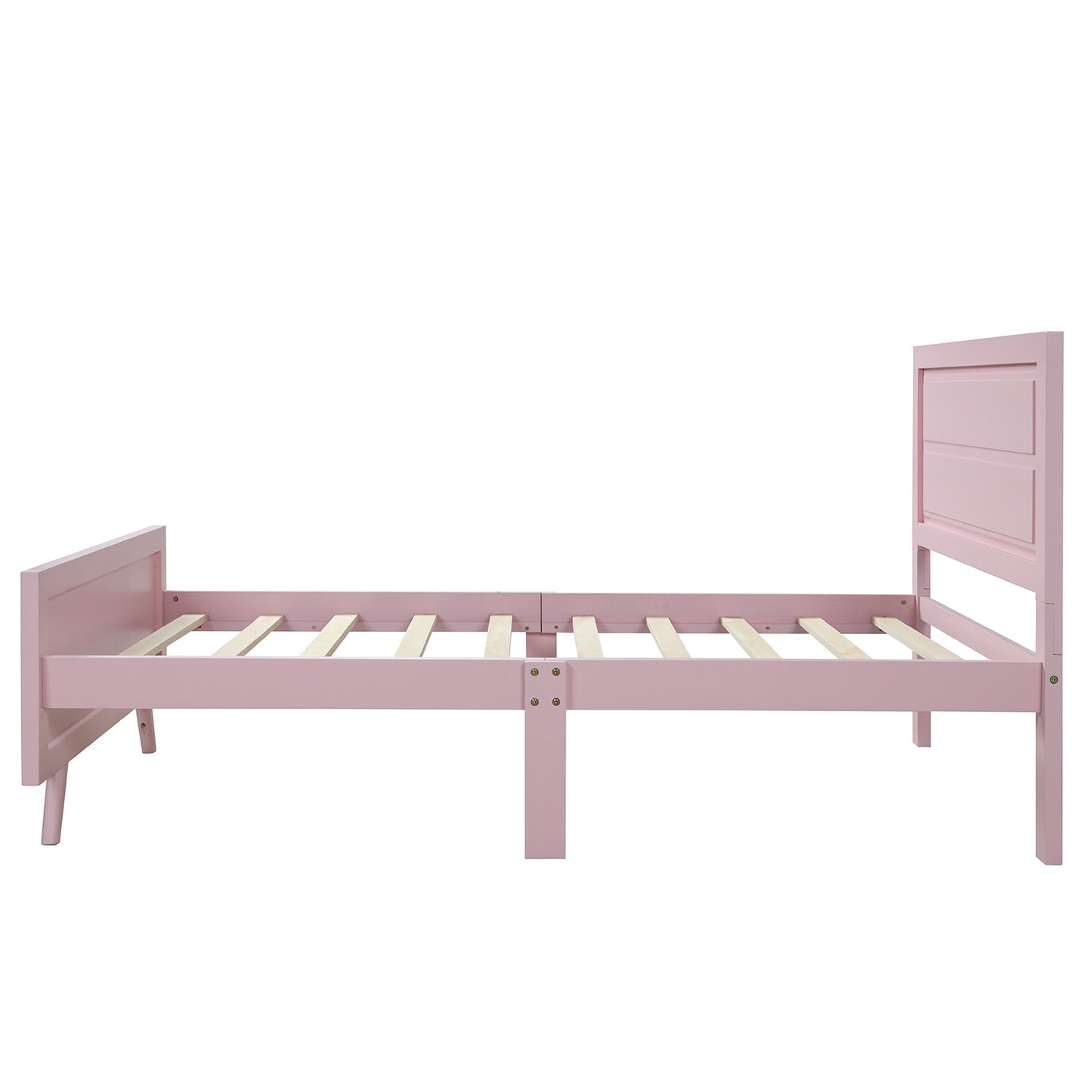 Pink Dreamwood Twin Bed