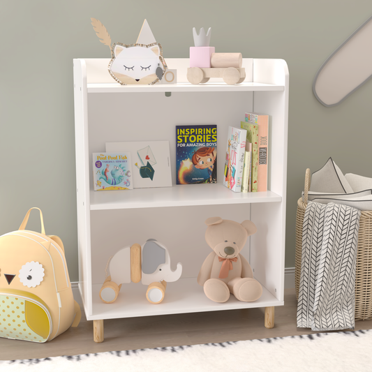 Kid Bookshelf Toy Storage Cabinet