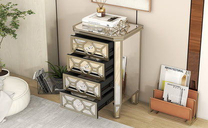 Golden Reflections 4-Drawer Chest