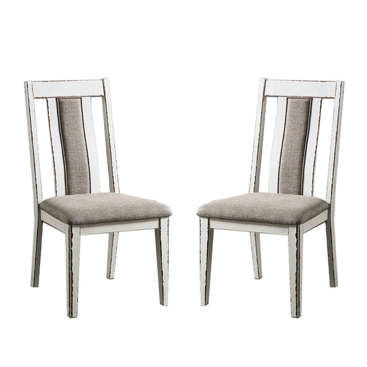 Vas Upholstered Dining Chairs (Set of 2) - Off White