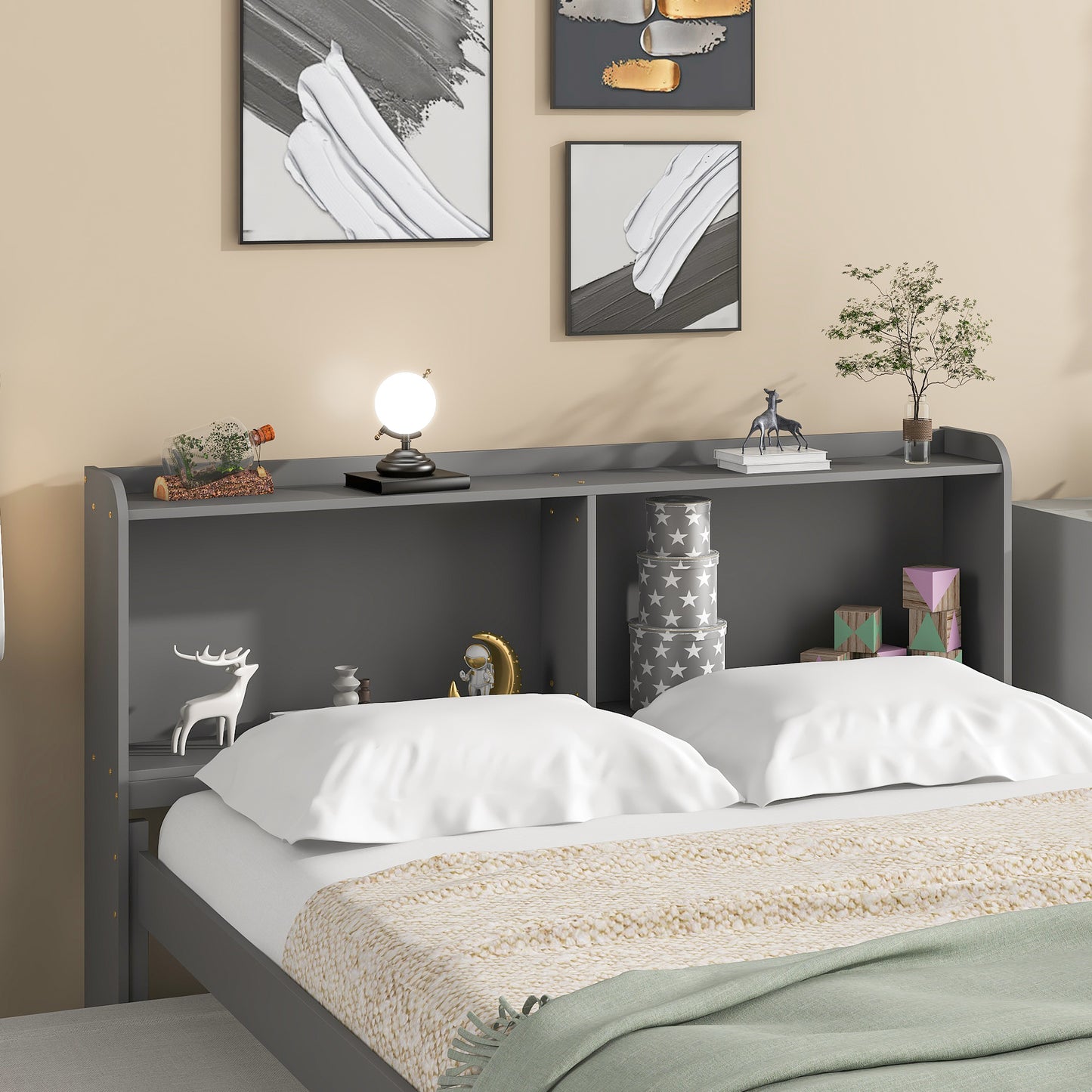 Gray Haven Bed