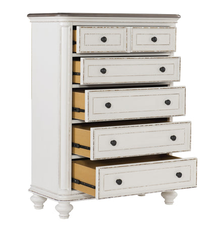 Elegant Heritage Chest of Drawers