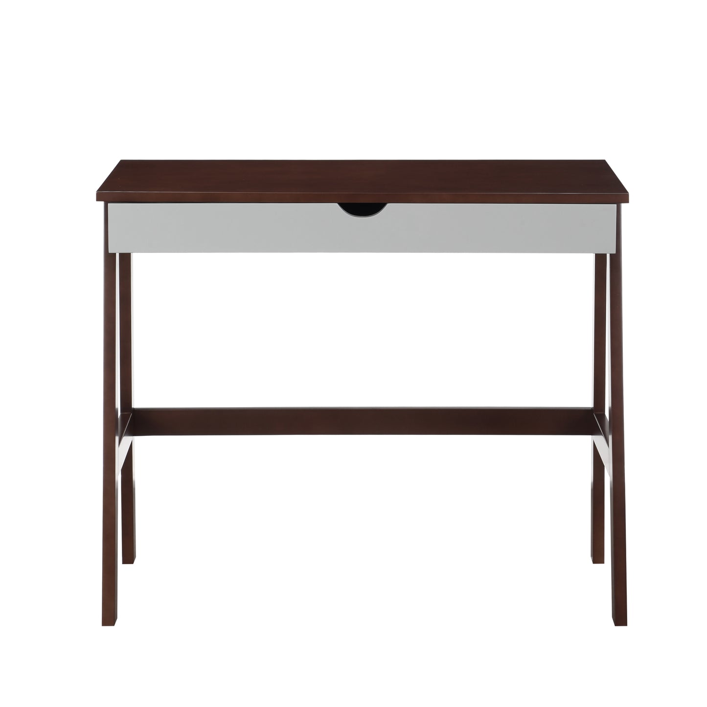 Hilton Desk - Espresso & Gray