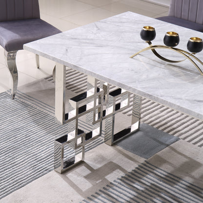 Elegance Marble Reflections Table