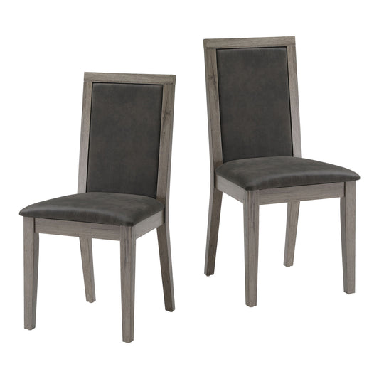 Farley Dining Chairs (Set of 2) - Dark Gray