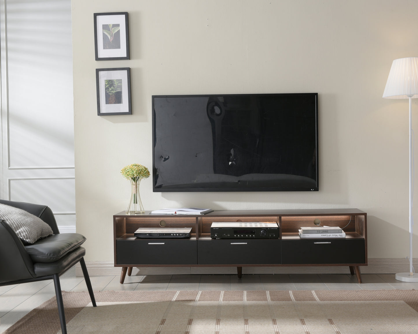 Vox LED TV Stand Media Console