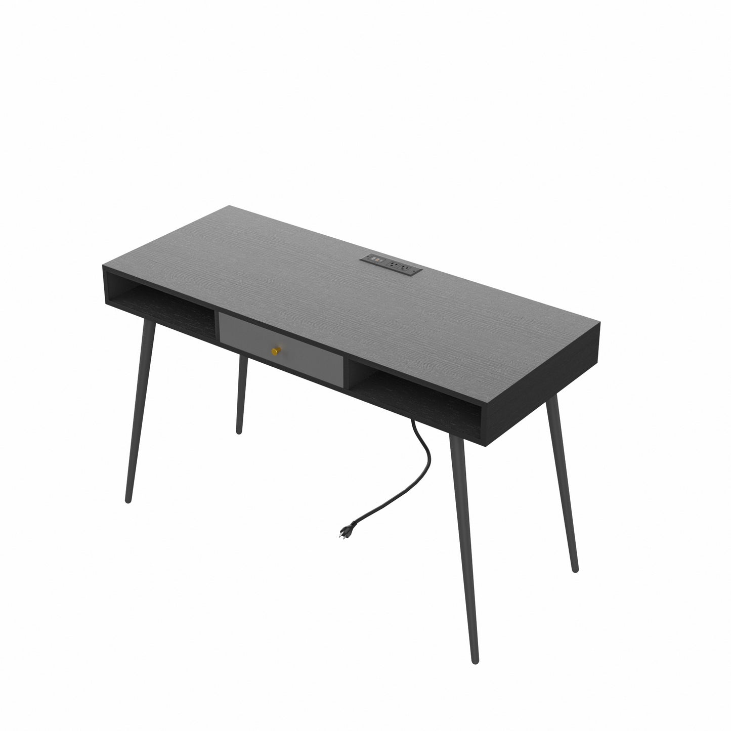 Eco Smart Desk with USB Ports and Power Outlet