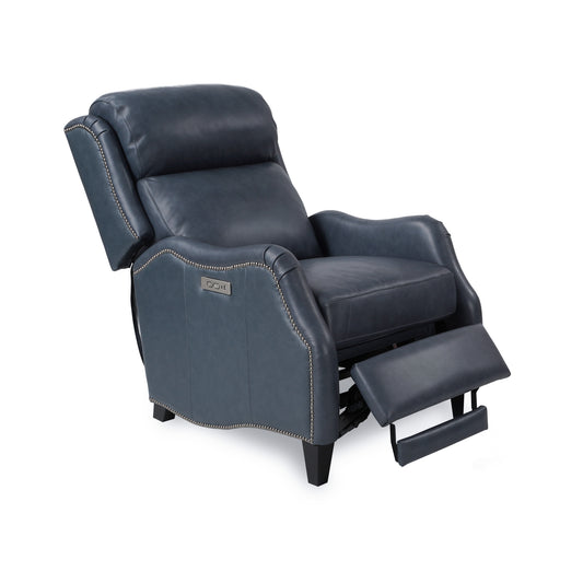 Belinda Genuine Leather Dual Power Recliner Chair