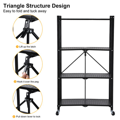 Smart Rack 4-Tier Storage System