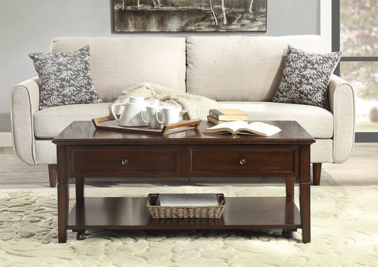 Malachi Coffee Table - Walnut