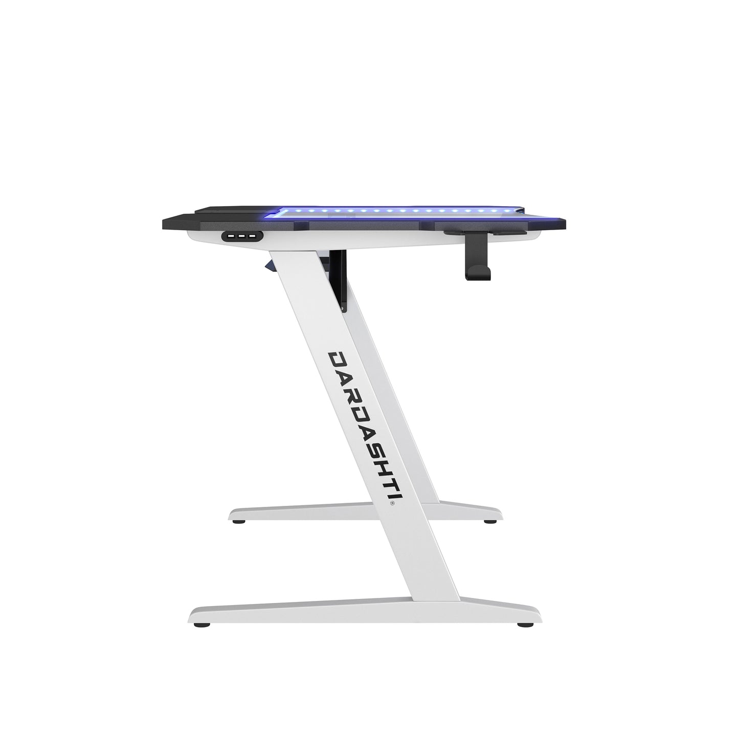 Dardashti Gaming Desk  Arctic White