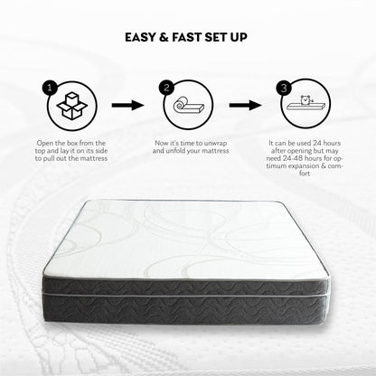 EGO Hybrid 10" Mattress - California King