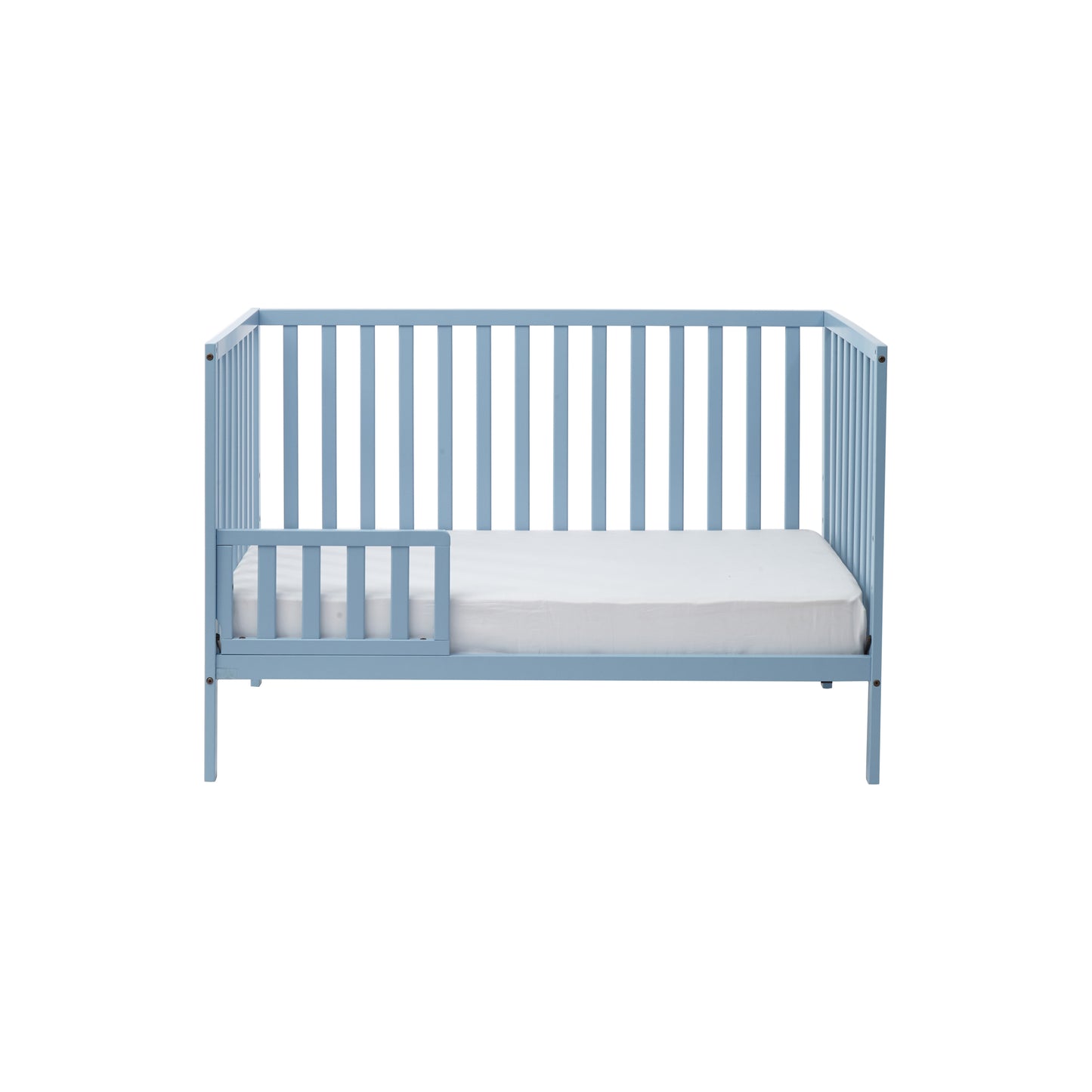 Palmer 3-in-1 Convertible Island Crib - White - Blue