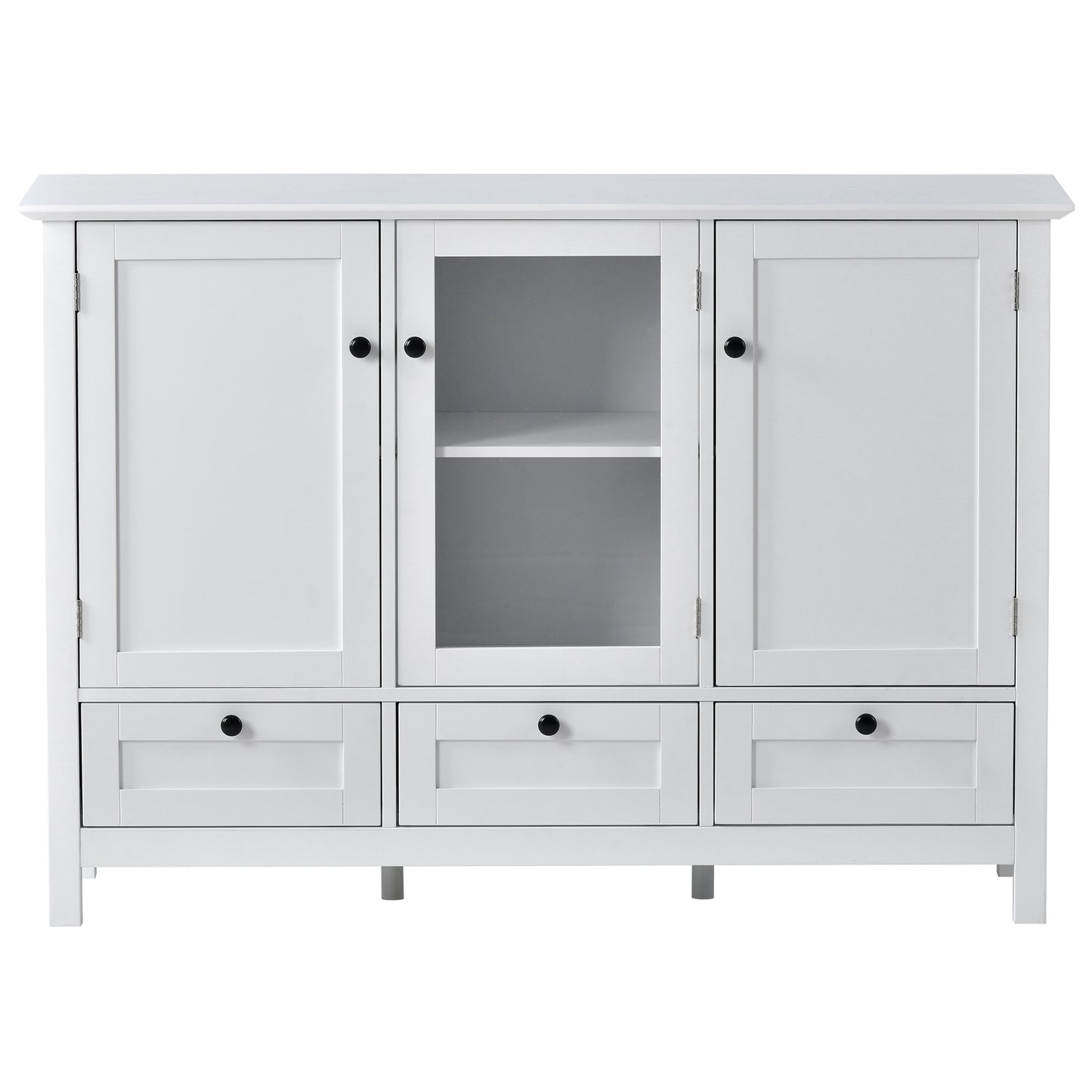 Elegant Living Console - 44.9'' Accent Cabinet with Doors and Drawers