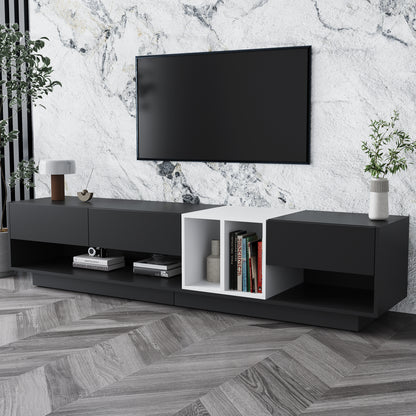 Moka Sleek TV Stand - Black