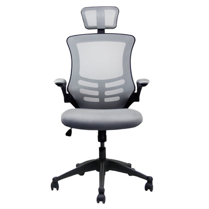 Mesh Executive Office Chair - Silver Gray