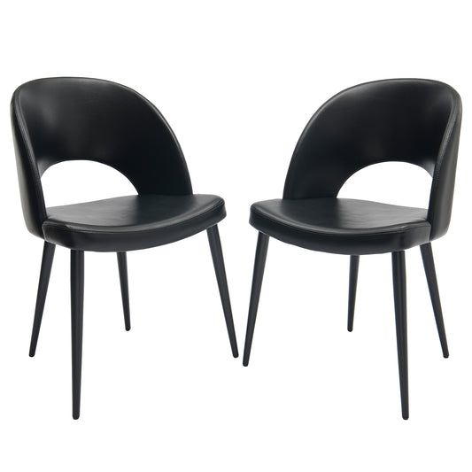 Lavo Dining Chairs (Set of 2) - Black