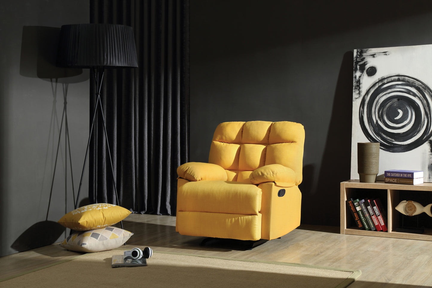 Astro Rocker Recliner - Yellow