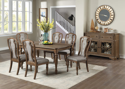 Elegant Comfort Dining Chairs -Mocha Mist- Set of 2