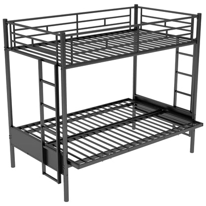 Dream Climb Twin-Over-Full Metal Bunk Bed