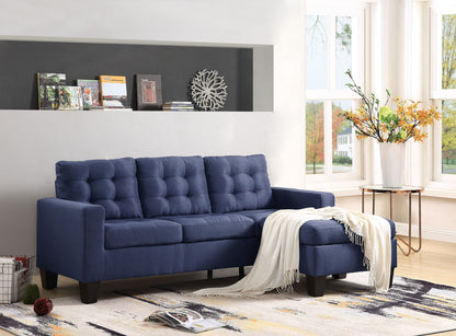 Aiden Sectional Sofa (Chaise) - Blue