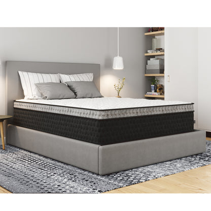 Nova Lux Copper Cool Hybrid Firm Feel 14" Mattress - California King