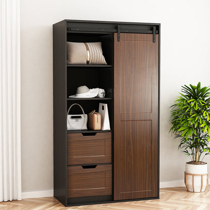 Elegant Ebony Wardrobe