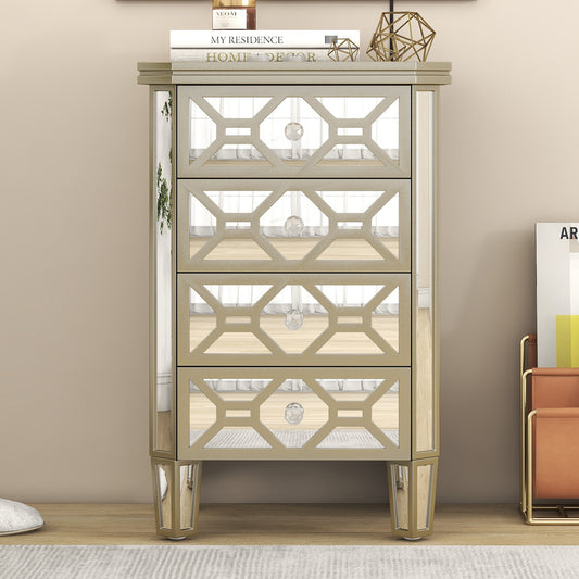 Golden Reflections 4-Drawer Chest