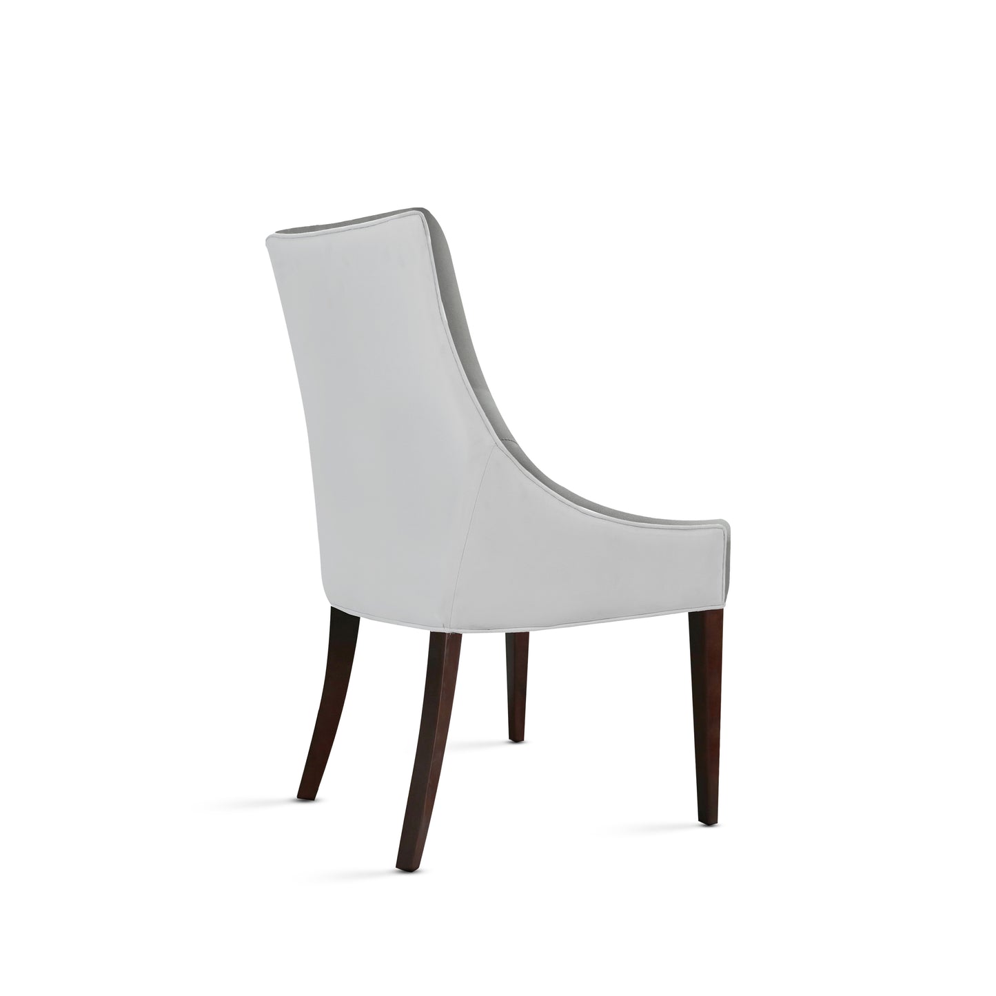 Elegant Smoke Upholstered Dining Chair