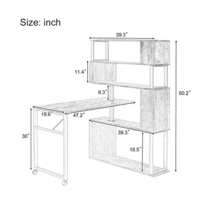 Tiger's Den Home Office Corner Desk