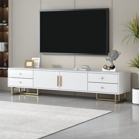Ross TV Stand Media Console - White